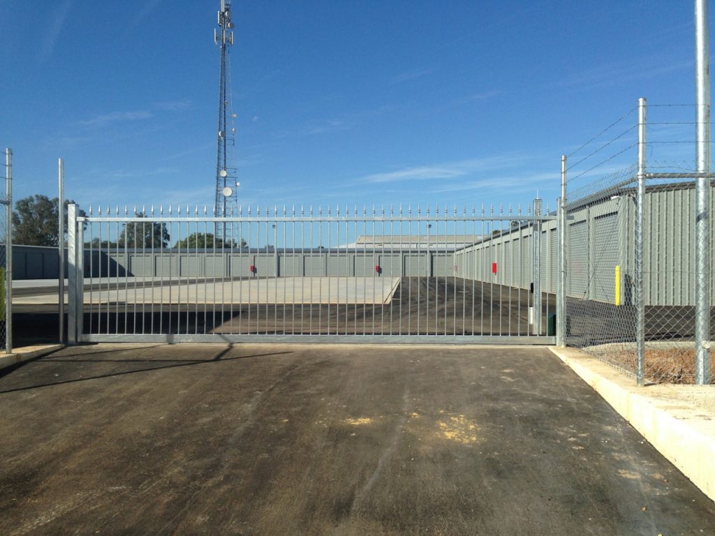Busselton Storage Facility Gate controlled from your phone